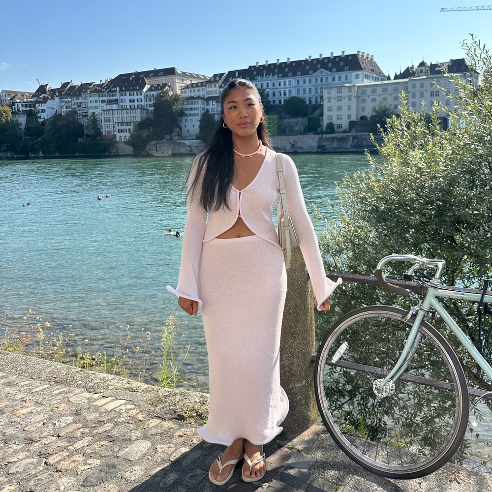 Meshki Pink Knit Set